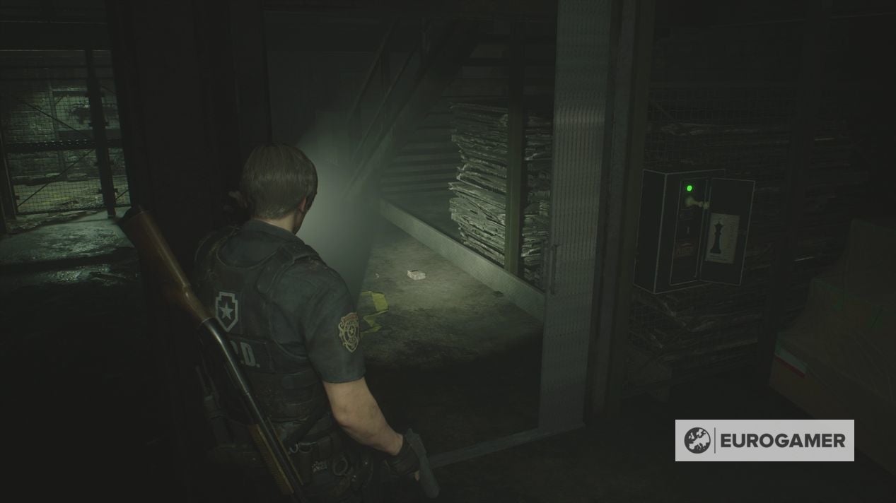 Resident Evil 2 King, Queen and Rook Plug locations, Supplies Storage